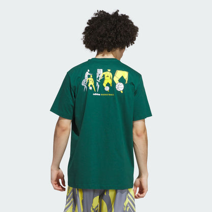 Men's adidas Hoops for All Graphic Tee