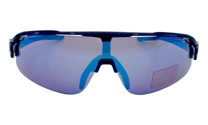 Flyfree Shield Team Sunglasses "Midnight Navy / Road Blue Mirror" IF1107X 410