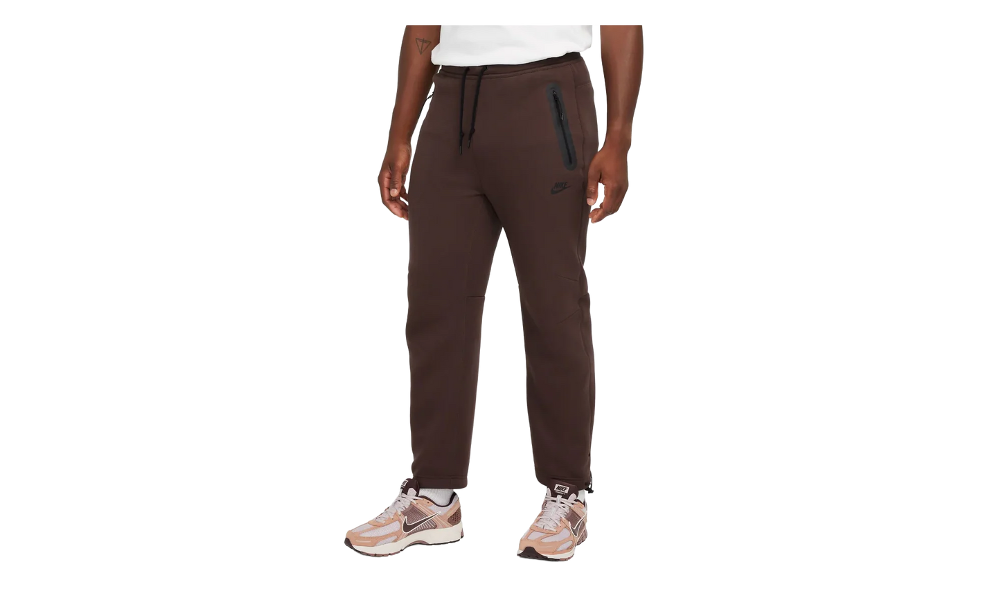 TECH FLEECE OPEN HEM PANTS "Baroque Brown / Black" HJ66533 237