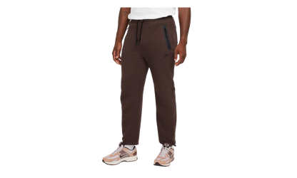 TECH FLEECE OPEN HEM PANTS "Baroque Brown / Black" HJ66533 237