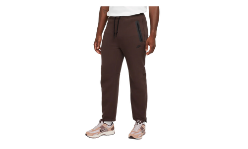 TECH FLEECE OPEN HEM PANTS "Baroque Brown / Black" HJ66533 237