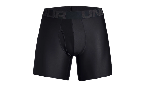 Tech 6" 2-Pack Boxerjock "Black / Black" 1327415 001