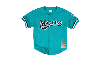 MLB Andre Dawson Authentic Batting Practice Jersey "1995 Miami Marlins - Teal" ABBFGS18311 FMATEAL95ADA