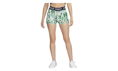 Mid Rise All Over Pattern 3 Training Shorts WMNS "Green" DQ5573 365