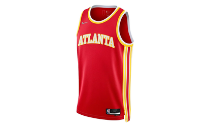 Atlanta Hawks 21/22 Diamond Icon Edition NBA Swingman Jersey "Red" DN2604 657