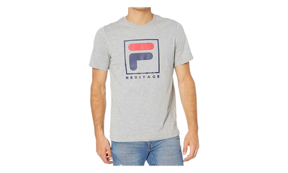 Heritage F Box Logo T-Shirt "Heather Grey" LM913787 073