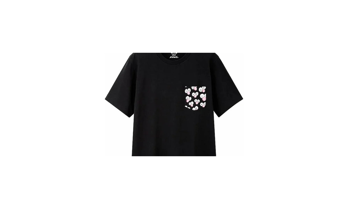 BFF Pocket Tee "Uniqlo - Black" KAWS202446