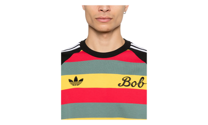 Striped SS Tee "Bob Marley" JY5212