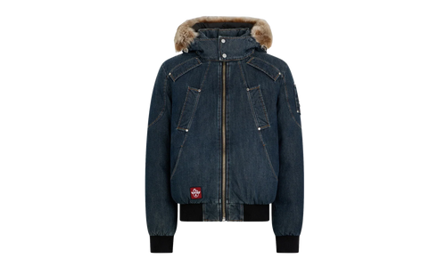 Denim Down Bomber Jacket "Evisu - Denim" M35MB000EV 1843