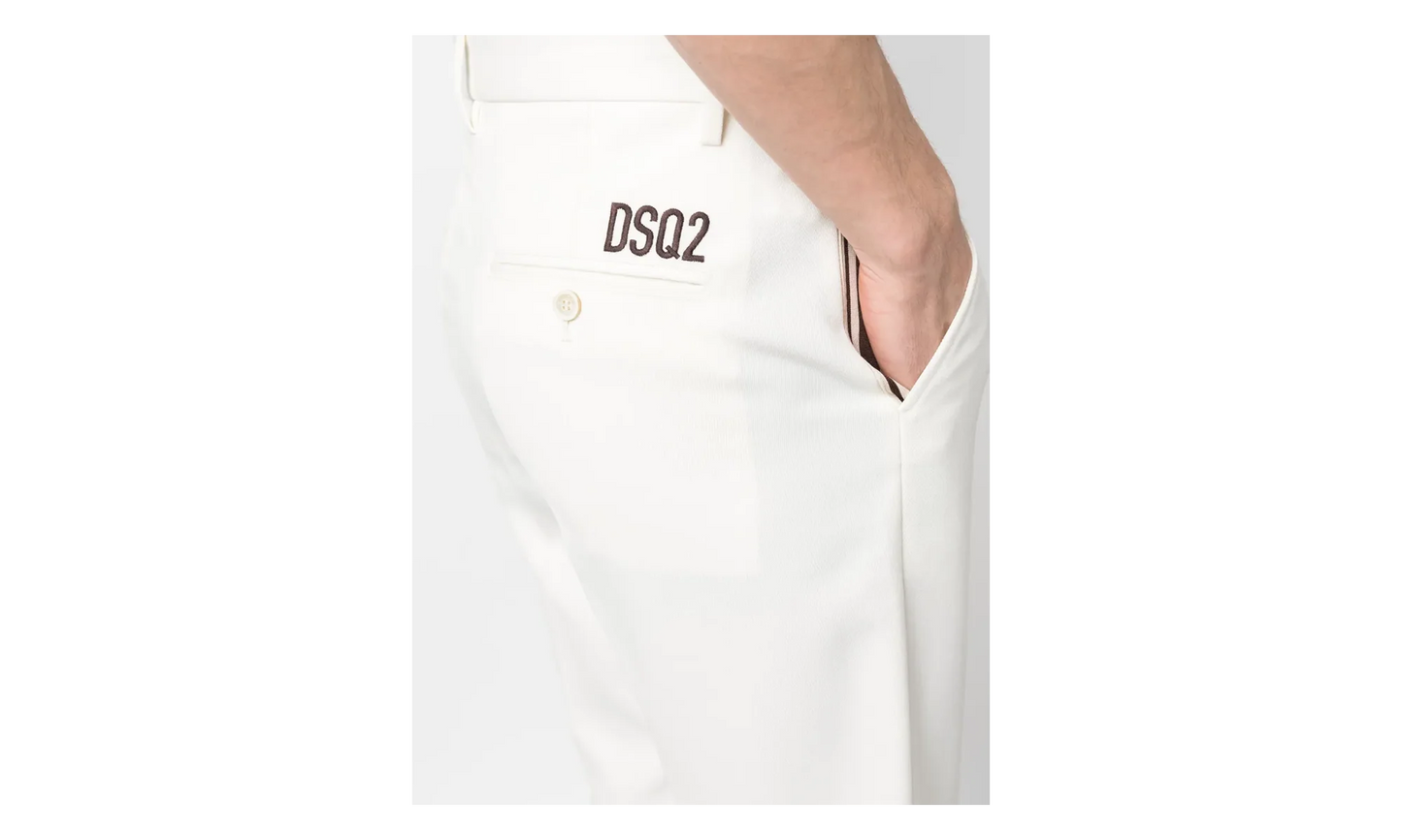 Tailored Track Slouch Pants "White" S71KB0549S76498101