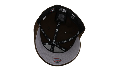 59FIFTY Los Angeles Dodgers 1984 Olympic Script Fitted Hat "Walnut" NE139
