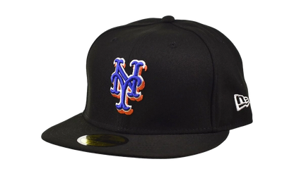 59FIFTY New York Mets Fitted Hat "Black" 70639031