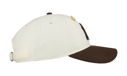 9TWENTY New York Yankees Adjustable Hat "Chrome / Walnut" NE298