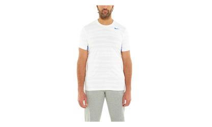 DRI-FIT TENNIS STYLE T-SHIRT "White / Blue" 424978 100