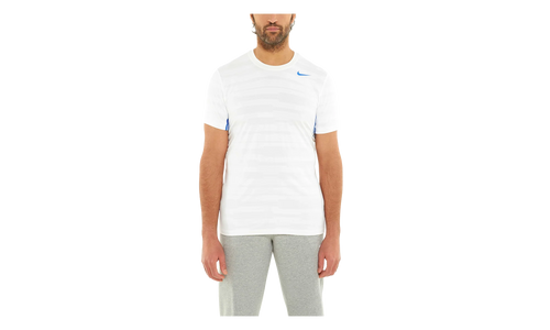 DRI-FIT TENNIS STYLE T-SHIRT "White / Blue" 424978 100