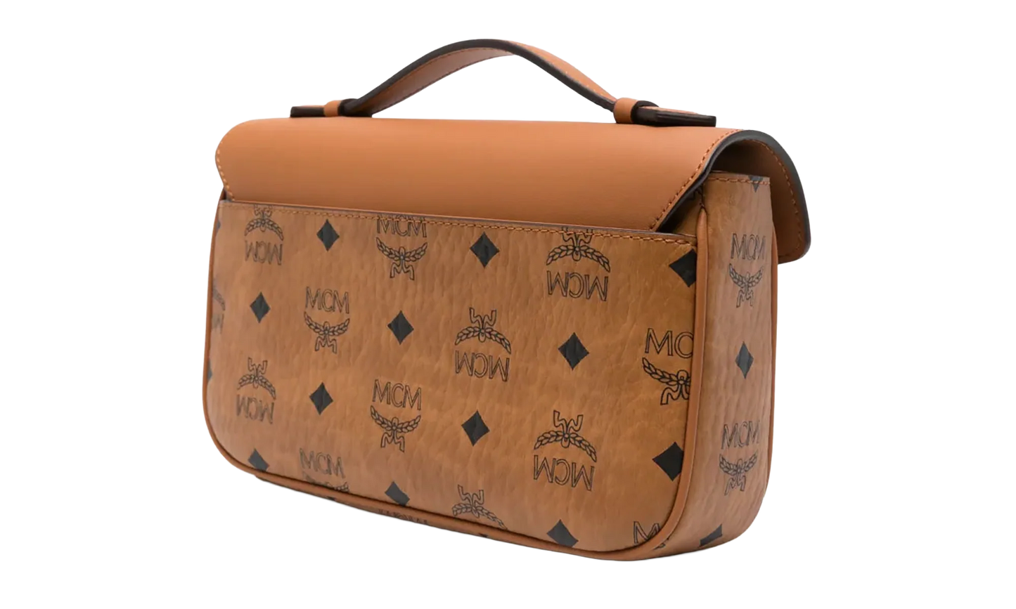 Medium Tracy Crossbody in Visetos "Cognac" MWRFSXT01CO001