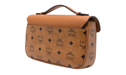 Medium Tracy Crossbody in Visetos "Cognac" MWRFSXT01CO001