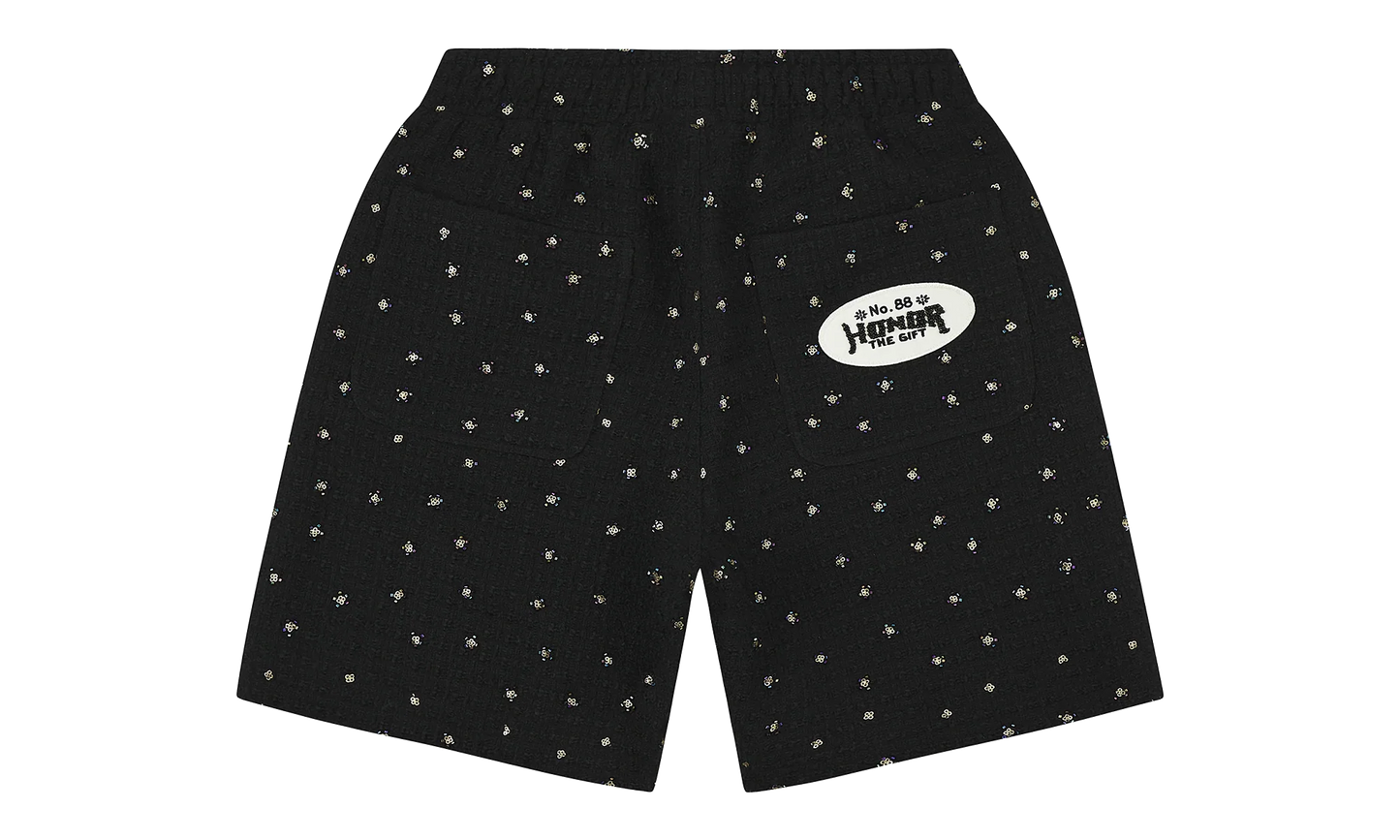 Beaded Shorts "Black" HTG250320 BLAC