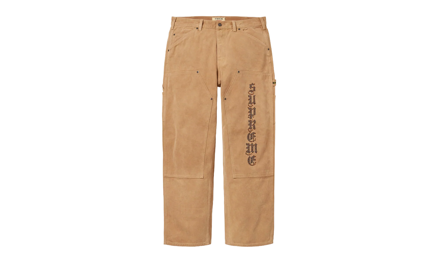 The Great China Wall Double Knee Painter Pant "SS26 - Tan" SU27520