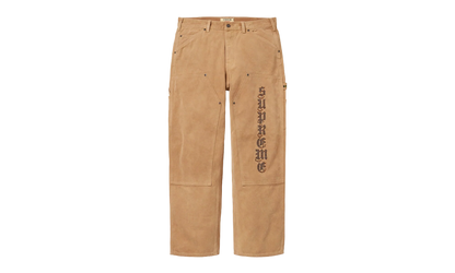 The Great China Wall Double Knee Painter Pant "SS26 - Tan" SU27520