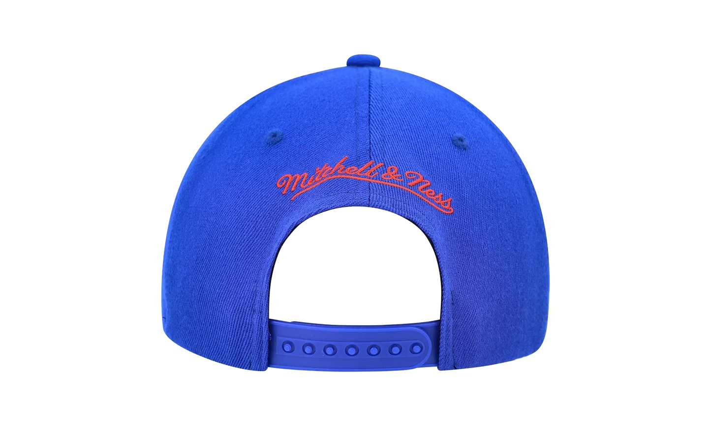 NBA Team 2 Tone 2.0 Stretch Snapback Cap "Detroit Pistons - Royal / Red" HHSS3265 DPIYYPPPRYRD
