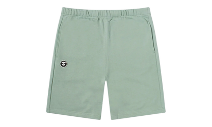 AAPE One Point Fleece Shorts "Green" 9G00B8X0
