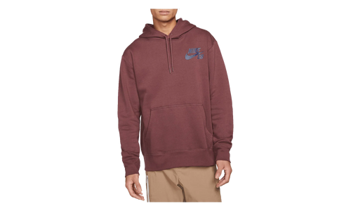 SB Icon Pullover Hoodie "Dark Wine / Midnight Navy" CW7064 646