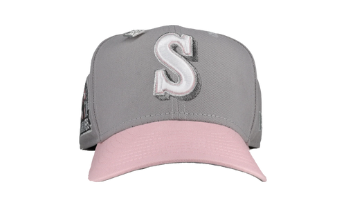 59FIFTY Seattle Mariners 30th Anniversary Fitted Hat "Gray / Pink" NE374