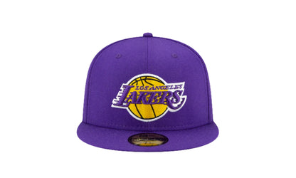 59Fifty NBA Los Angeles Lakers Icy Side Patch Fitted Hat "Purple" 60180898