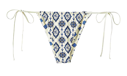 Tova Baroque Tile Tie Bottom "White" KITH53