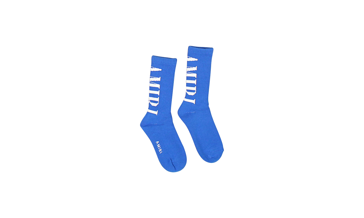 VERTICAL CORE LOGO SOCK Socks "Blue" MHR025 420