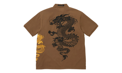 The Great China Wall Dragon Polo "SS26 - Brown" SU27346