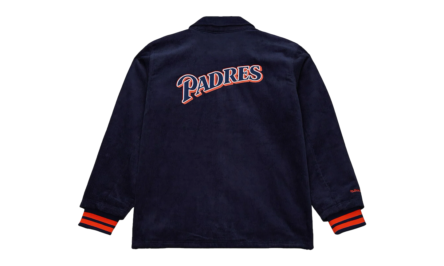 MLB Off The Bus Corduroy Jacket "Navy" JK11237 SDPNAVY