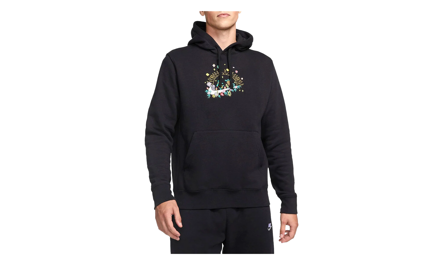 Sportswear Club Fleece Pullover Hoodie "Black" DQ3513 010