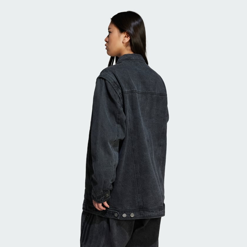 Women's adidas Adilenium Season 3 Two-In-One Denim Shirt Jacket