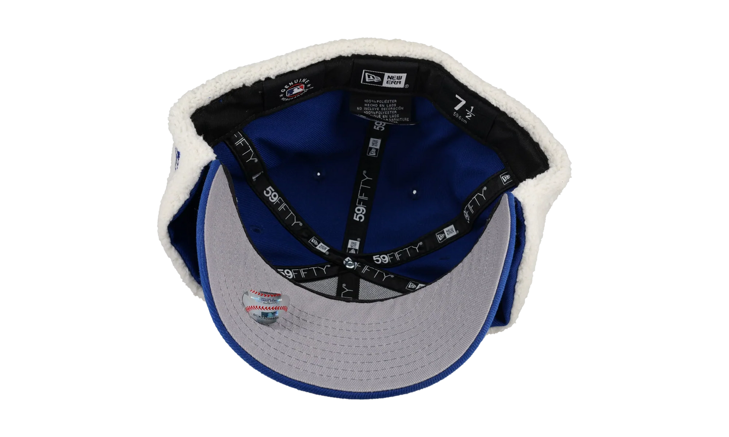 59FIFTY New York Mets Ear Flap Trappers Fitted Hat "Blue / White" NE201