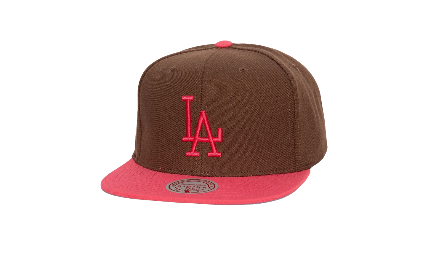 MLB Cooperstown The Damn Snapback Cap "Los Angeles Dodgers - Brown" HHSS6813 LADYYPPPBROW