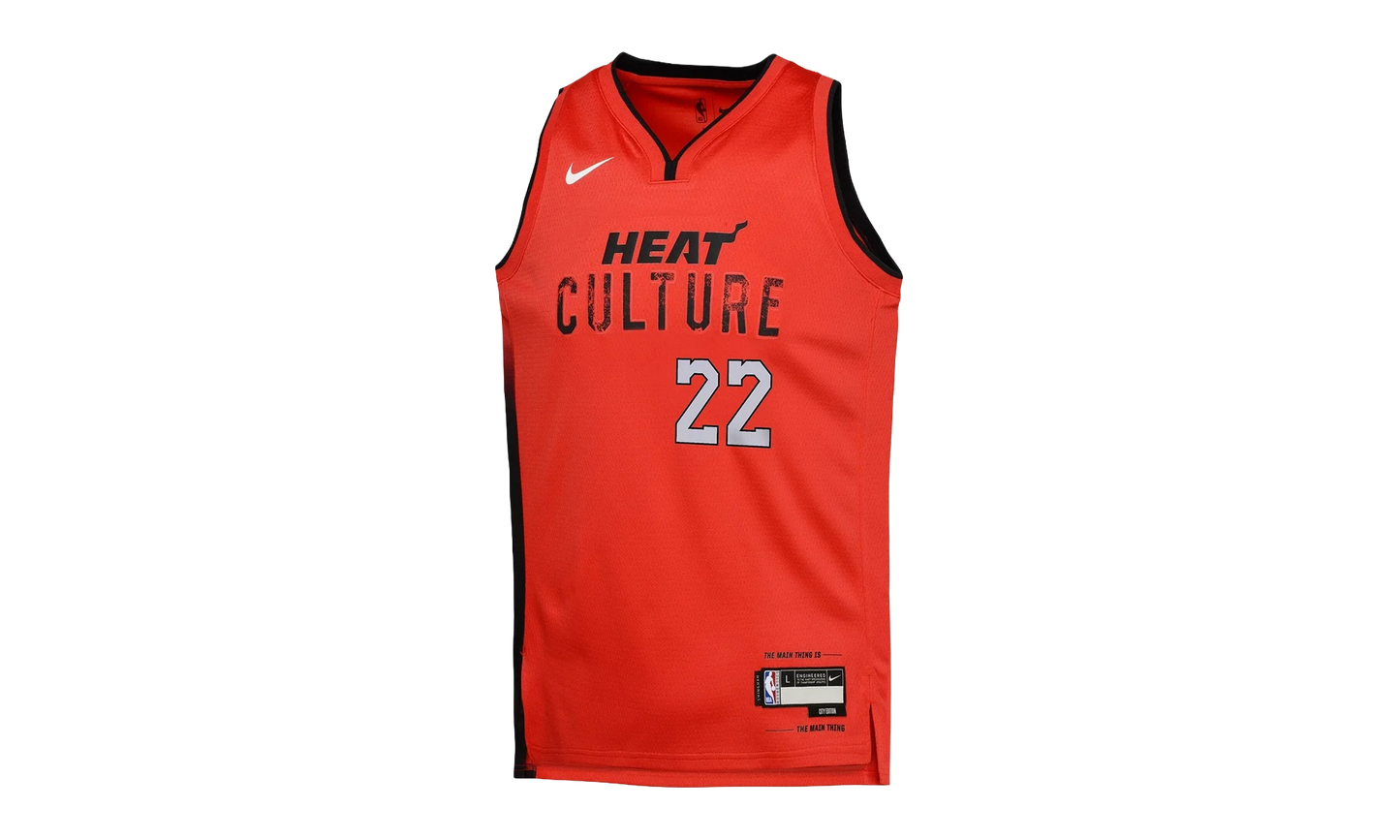 NBA MIAMI HEAT SWINGMAN PLAYER CITY EDITION JERSEY GS "2024-25 Butler - Red" 9Z2B7BU8P24 HEAJB