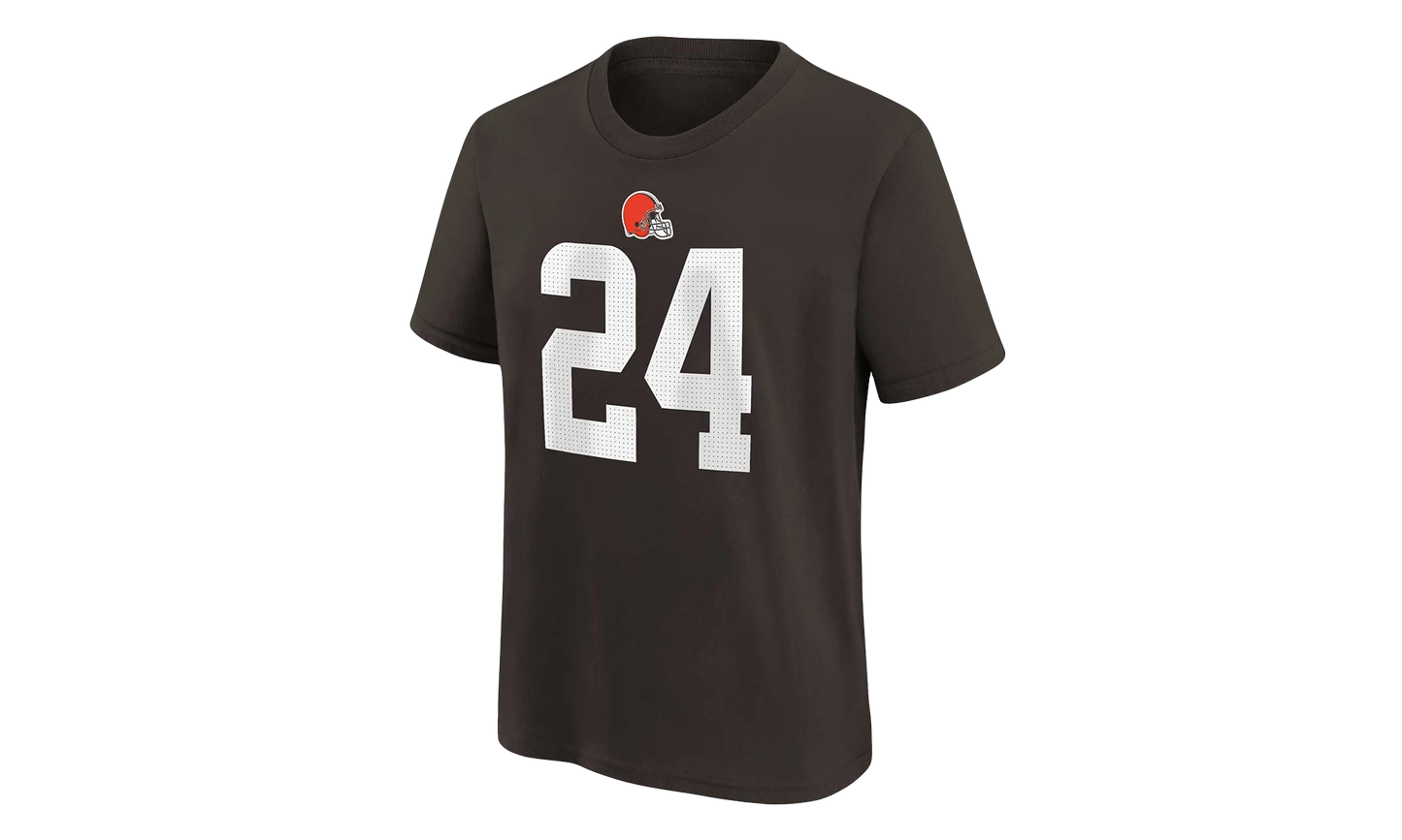 Nick Chubb Brown Cleveland T-Shirt GS "Brown" 9Z1B7FGD7 BRWNC
