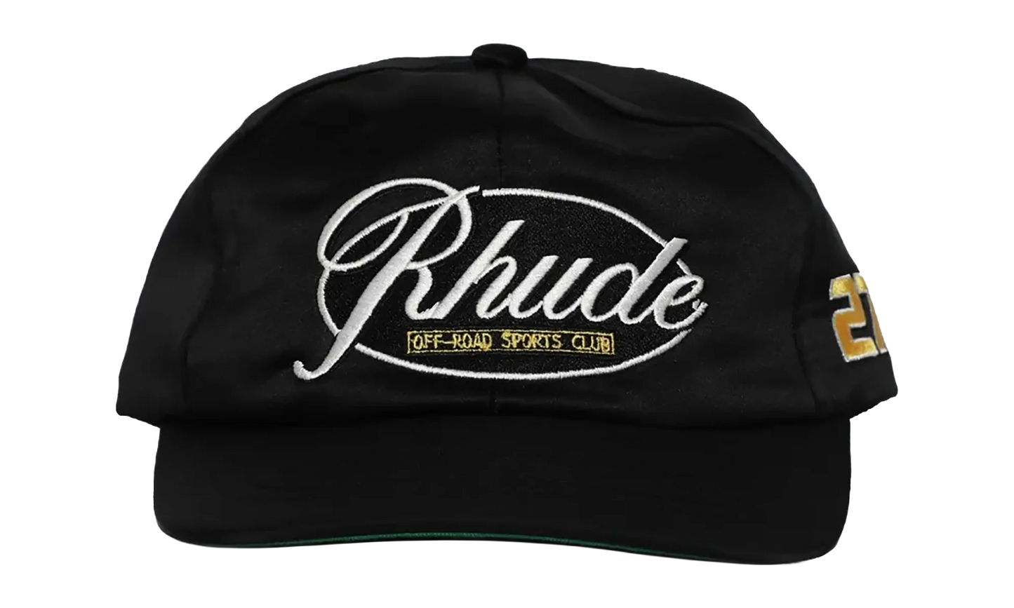 Sports Club Curved Brim Hat "Black" FW25HA030120015