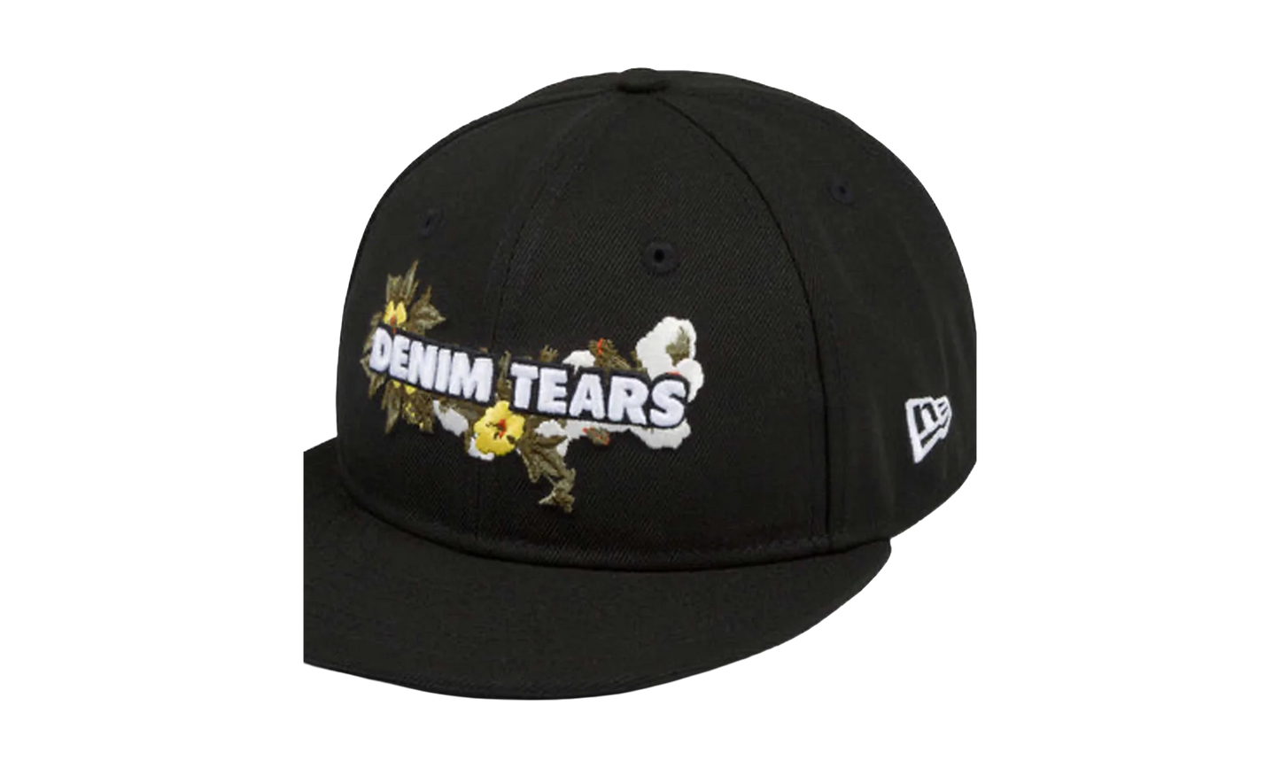Floral Logo Adjustable Hat "New Era - Black" DT568