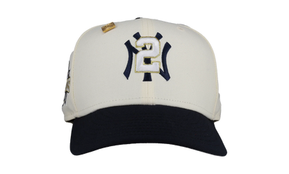 59FIFTY New York Yankees Generational Legends Derek Jeter Fitted Hat "Cream / Black" NE284