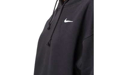 Sportswear Fleece Oversized Fit Hoodie WMNS "Black / White" CZ2590 010