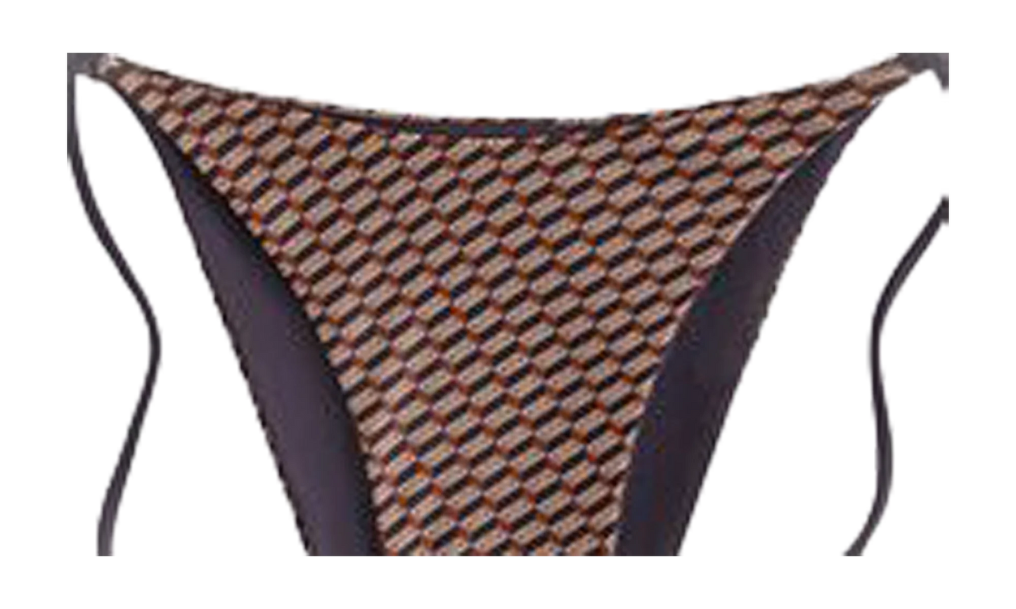 Mae Monogram Tie Bottom WMNS "Brown" KITH133