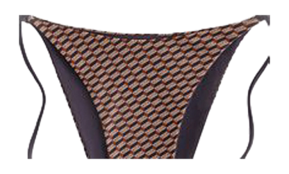Mae Monogram Tie Bottom WMNS "Brown" KITH133