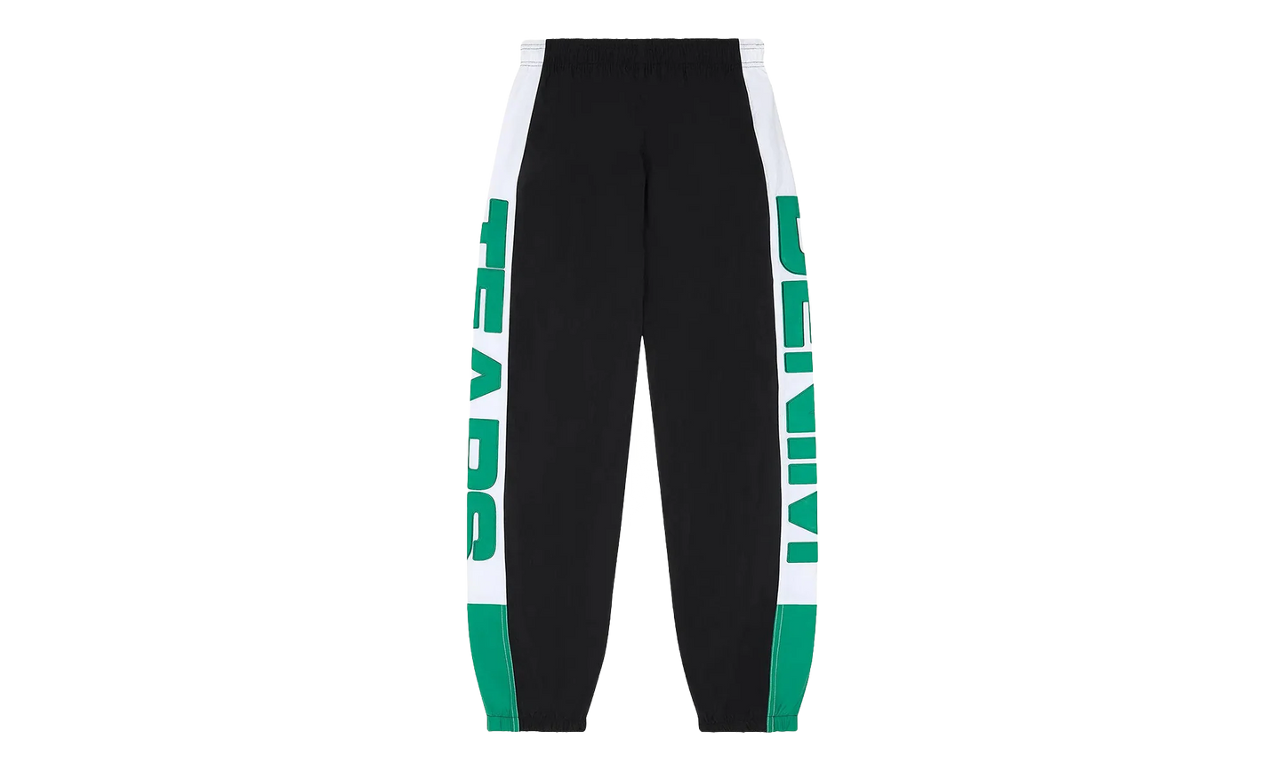 DT Sport Track Pants "Black / Green" DT507