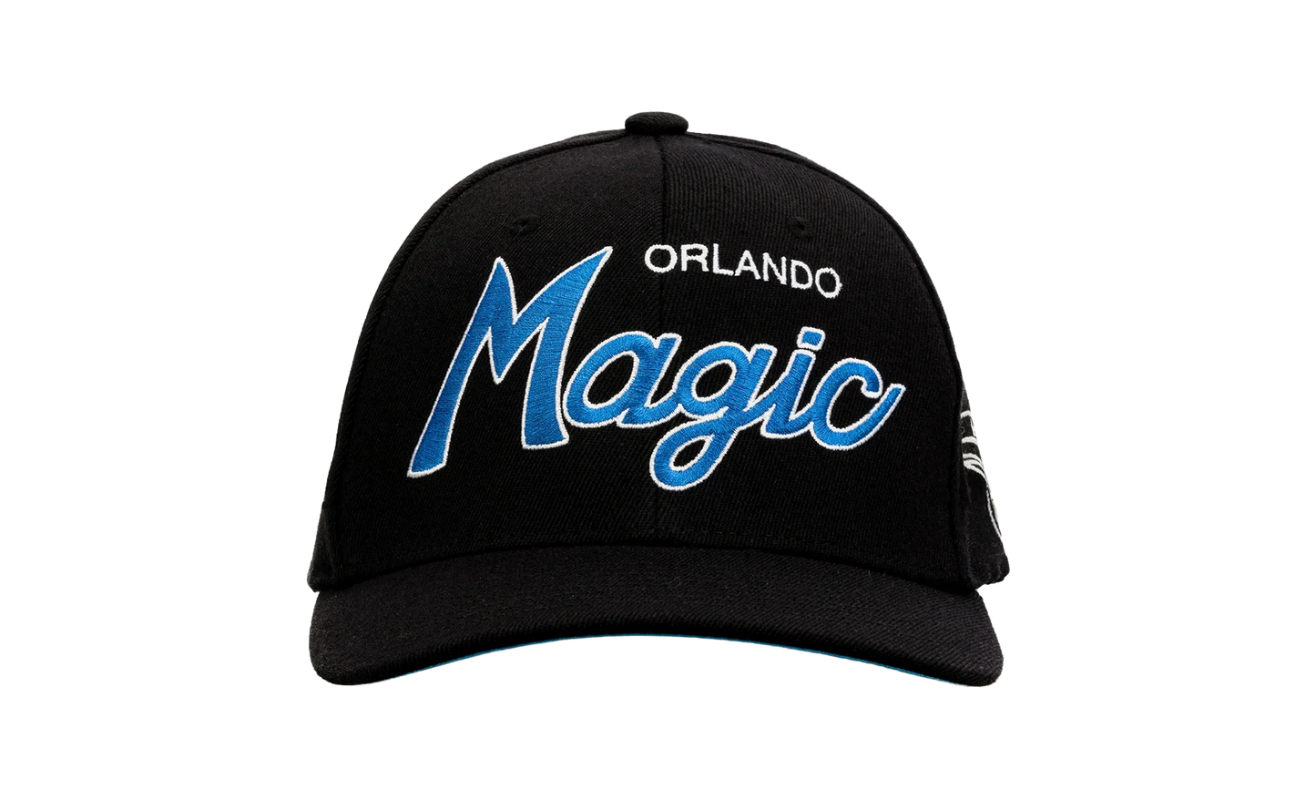 NBA Team Script 2.0 Stretch Snapback Cap "Orlando Magic - Black" HHSS3281 OMAYYPPPBLCK