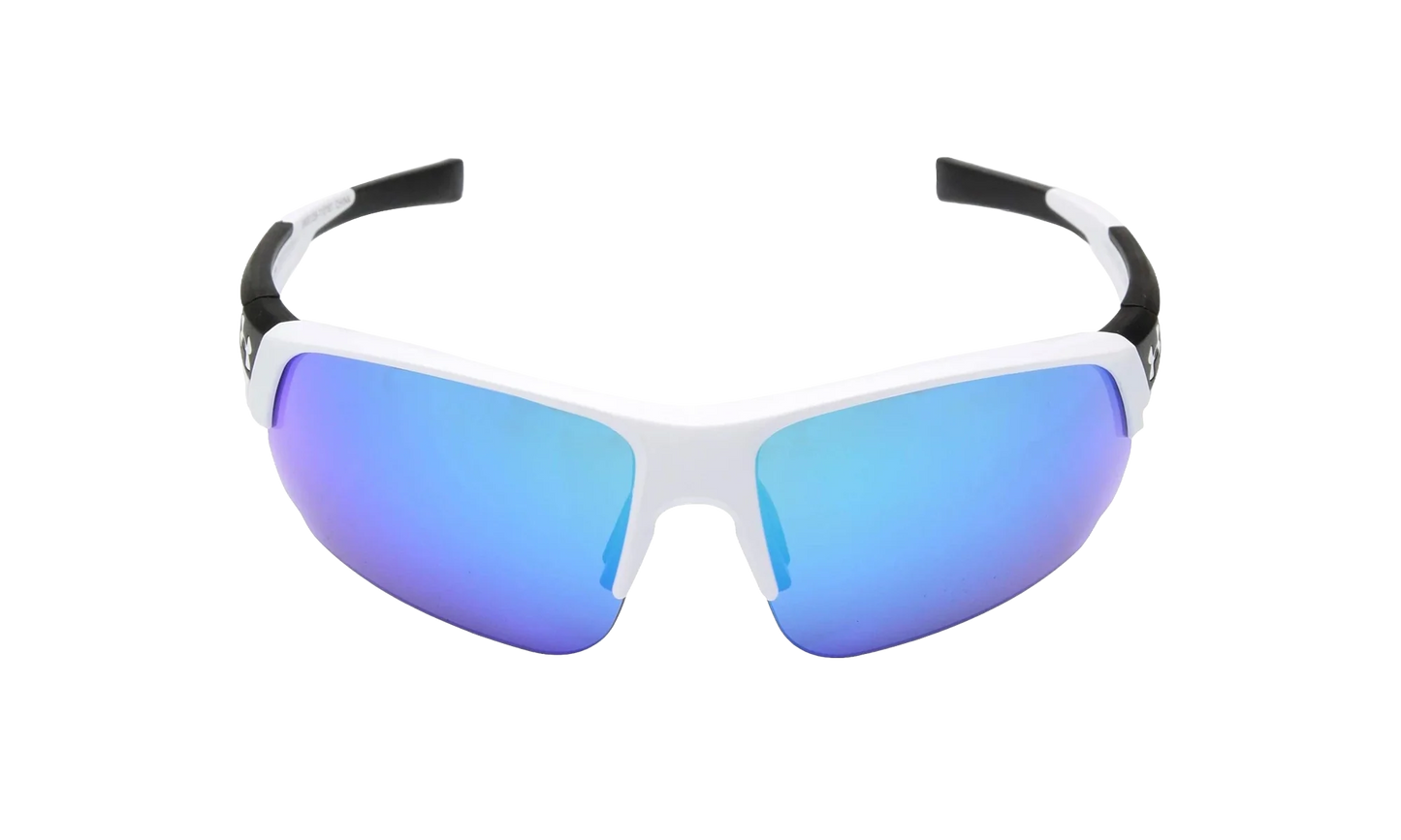Changeup Dual Sunglasses "Blue Multiflection - Satin White" 8600129 110161