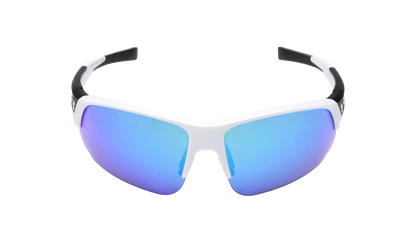 Changeup Dual Sunglasses "Blue Multiflection - Satin White" 8600129 110161