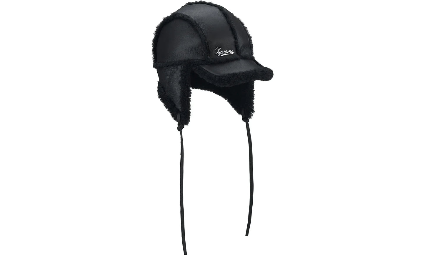Shearling Lined Earflap Cap "FW25 - Black" SU26793